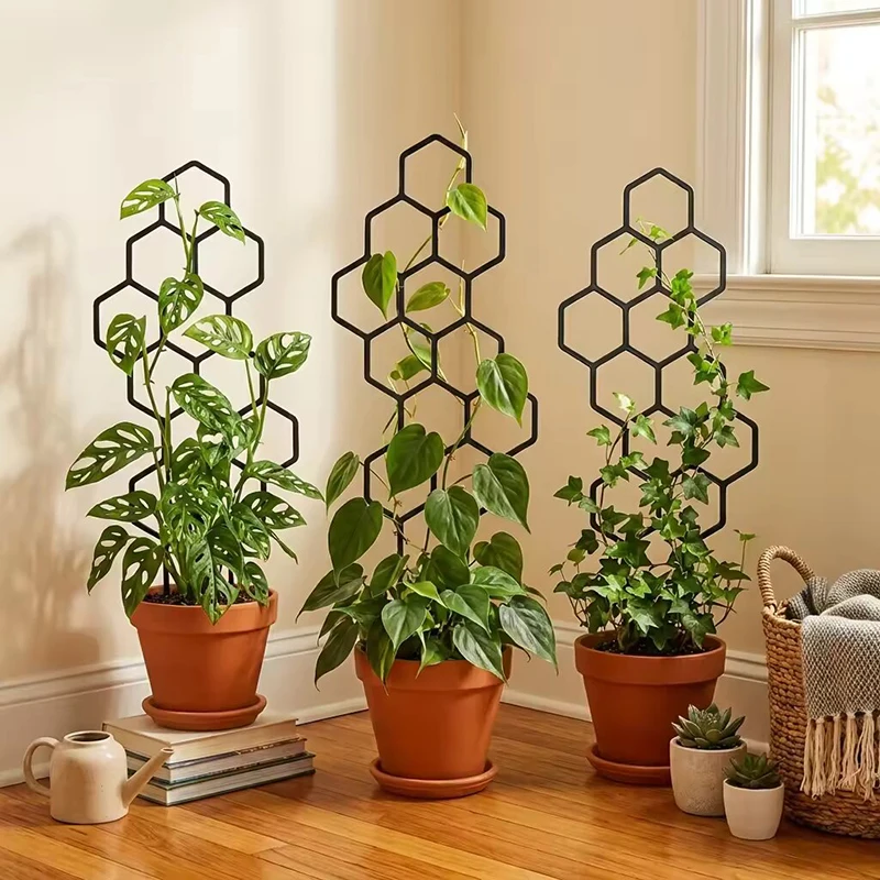 2/4pcs Honeycomb Design Plant  - огляд і ціна Vine Climbing Plastic